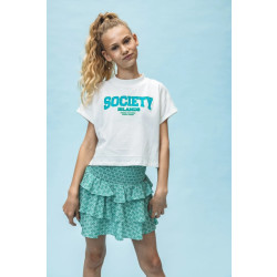 Looxs Revolution T-shirt society voor meisjes in de kleur