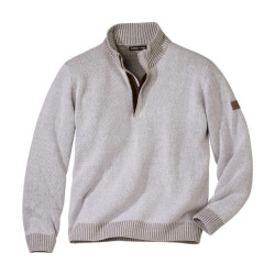 Atlas For Men Heren stijlvolle gebreide marl trui
