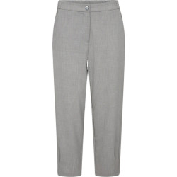 Free Quent Fqswift pants cargo trouser light grey melange