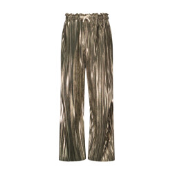 Like Flo Zomer broek meisjes army metallic, plisse fenna