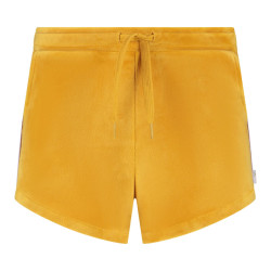 MAYCE Zomer short meisjes oker velvet