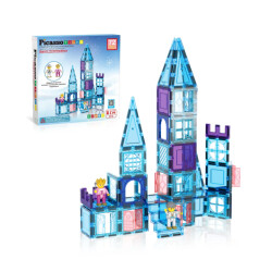Picasso Tiles Picassotiles 72st. ijskasteel magneet bouwtegels met karakters