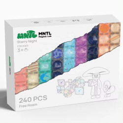 MNTL Sterrennacht magneet speelgoed 240 stuks