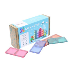 Connetix Pastel rectangle / rechthoek set | 24 stuks