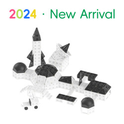MNTL Magnetische bouwtegels mars basis mega set 669-delig