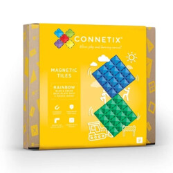 Connetix 2 basisplaten 30 x 30 cm magnetisch constructiespeelgoed