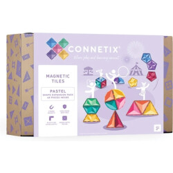 Connetix pastel shape expension pack | 48 stuks