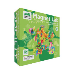 MNTL Magnetische knikkerbaan set kleurrijk 101-delig