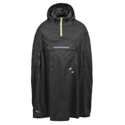 Trespass Unisex qikpac waterdichte opbergbare poncho met capuchon