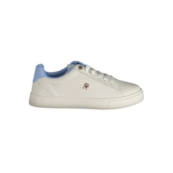 Tommy Hilfiger Licht polyester sneaker met logo en contrastdetails