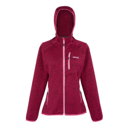 Regatta Dames newhill marl fleecejas met capuchon