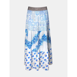 Mucho Gusto ® rok toulouse blauw mg print