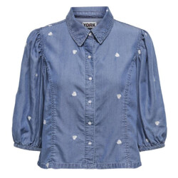 Only Onlcharis life emb 3/4 shirt wvn