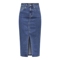 Only Onlsiri front slit skirt dnm gua no blue denim