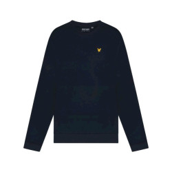 Lyle and Scott crew neck fly fleece sweater sportcasual heren -