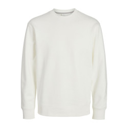 Jack & Jones jprcclogan sweat crew neck 12262789 cloud dancer