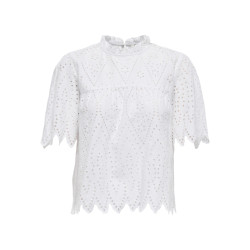 Only onlnyla tulum emb ss top wvn 15343163 bright white