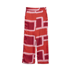 Vero Moda vmreba silba hw straight pants wvn 10327382 fiery red