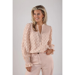 Nukus Nks02043 13 phoebe blouse check powder