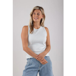 Nukus Nks06004 235 stefania singlet stripes offwhite/sky