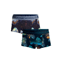 Muchachomalo Heren 2-pack trunks deep sea mountaintops