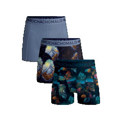 Muchachomalo Heren 3-pack boxershorts deep sea mountaintops