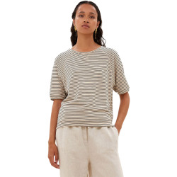 By-Bar Amsterdam Neva small stripe top black small stripe