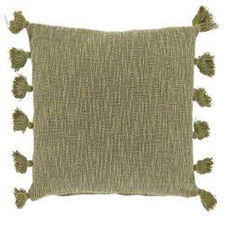 Unique Living sierkussen jonne moss green -45x45cm