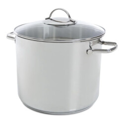 BK Cookware Bk soeppan 26 cm 11 liter glazen deksel