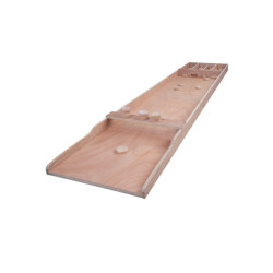 Longfield Games Longfield sjoelbak wedstrijd met stenen + sjoelpoeder + score boekje