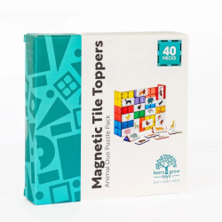 Learn and Grow Toys Learn and grow magnetische toppers dieren duo 40 delig