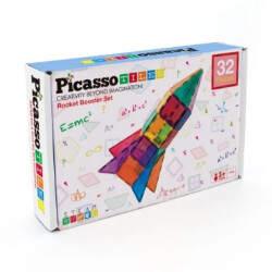 Picasso Tiles Picassotiles rocket booster set 32 delig