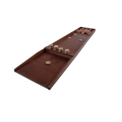 Longfield Games Longfield sjoelbak wedstrijd luxe 200x41 cm incl. stenen homas alternatief