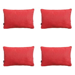Madison sierkussen panama brick red ca. 40x60 cm set van 4