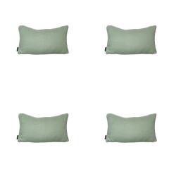 Madison sierkussen napels kaki ca. 30x50 cm set van 4