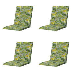 Madison stapelstoelkussen la grave grey ca. 97x49 cm set van 4