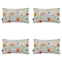 Madison sierkussen florina orange ca. 30x50 cm set van 4