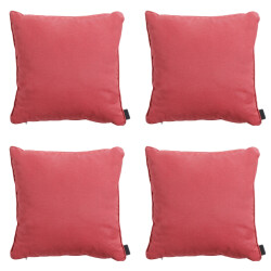 Madison sierkussen panama brick red ca. 60x60 cm set van 4