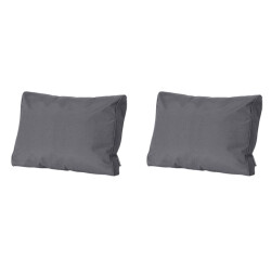 Madison lounge rugkussen panama grey ca. 40x60 cm set van 2