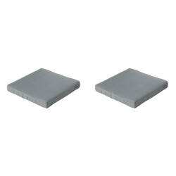 Madison lounge zitkussen basic grey ca. 60x60 cm set van 2