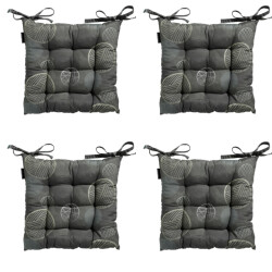 Madison zitkussen toscane circle green ca. 46x46 cm set van 4