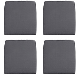 Madison zitkussen wicker panama grey ca. 48x48 cm set van 4