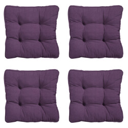 Madison zitkussen florance panama purple ca. 47x47 cm set van 4