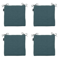 Madison zitkussen sea blue canvas eco+ ca. 40x40 cm set van 4