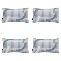 Madison sierkussen tess sage ca. 30x50 cm set van 4