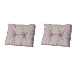 Madison florance rugkussen basic ca. 43x73 cm set van 2