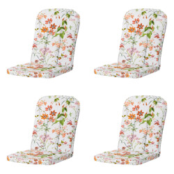 Madison tuinkussen carlo / calvia milly natural ca. 100x48 cm set van 4