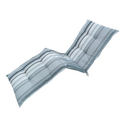 Madison ligbedkussen righe grey ca. 200x65 cm