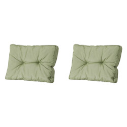 Madison florance rugkussen panama sage ca. 43x60 cm set van 2