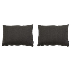 Madison lounge profi-line dark grey canvas eco+ ca. 40x60 cm set van 2